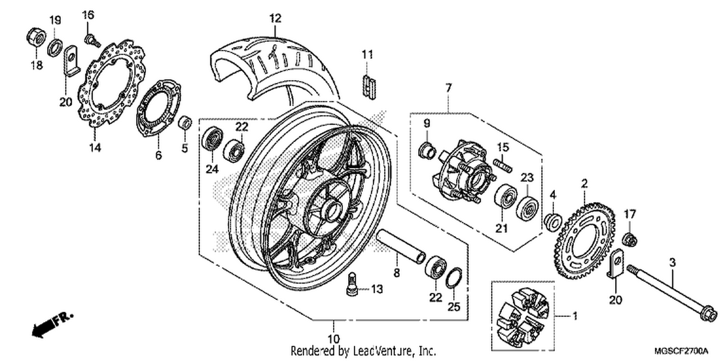  REAR WHEEL