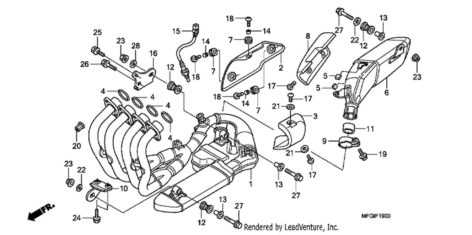  EXHAUST MUFFLER