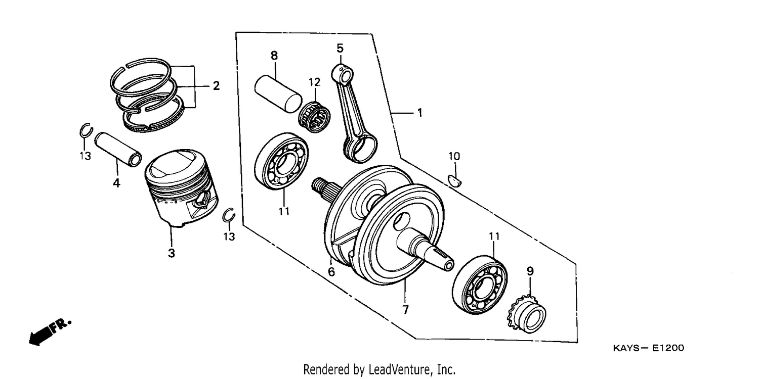 CRANKSHAFT /PISTON