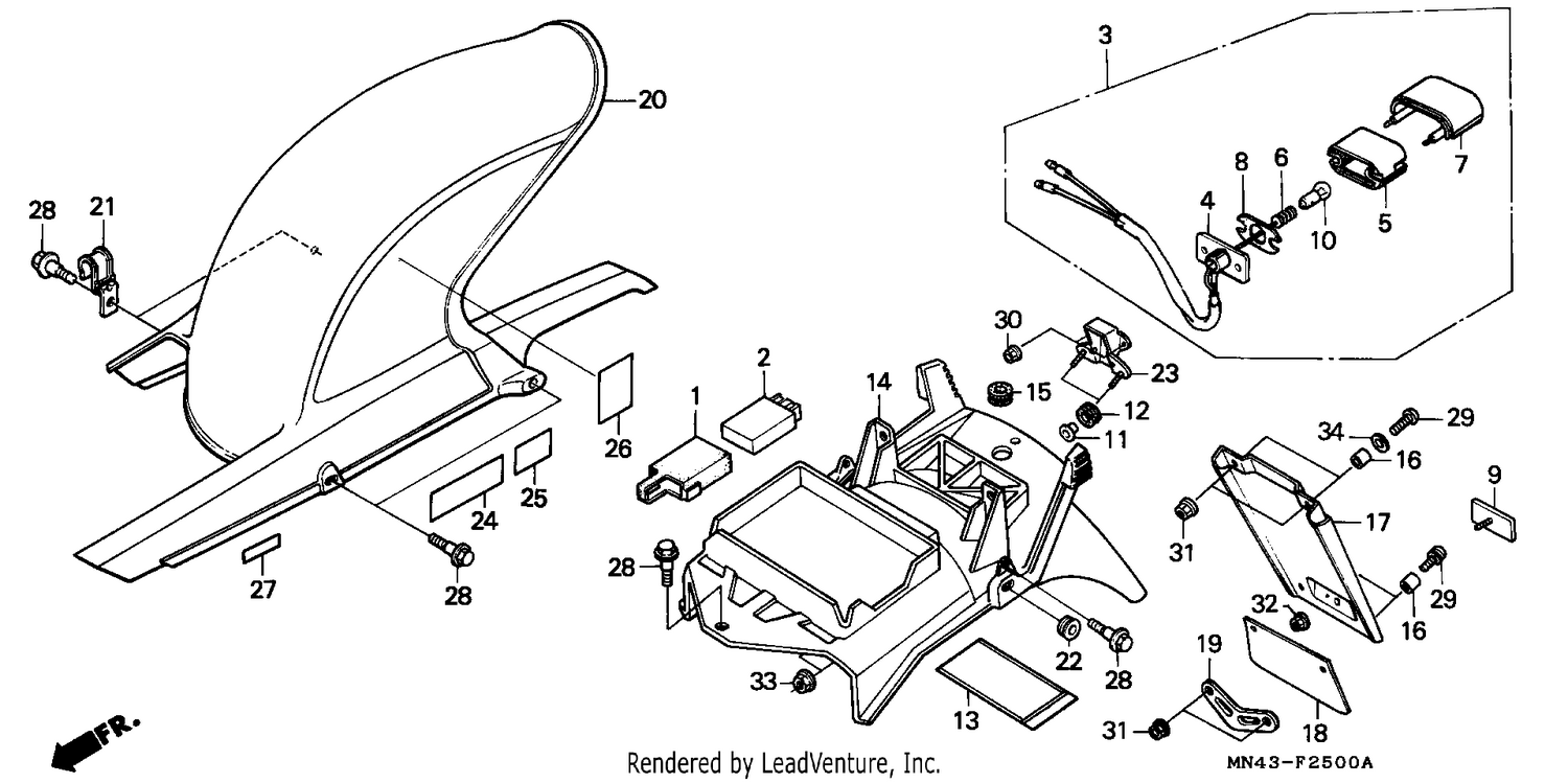 REAR FENDER (1)