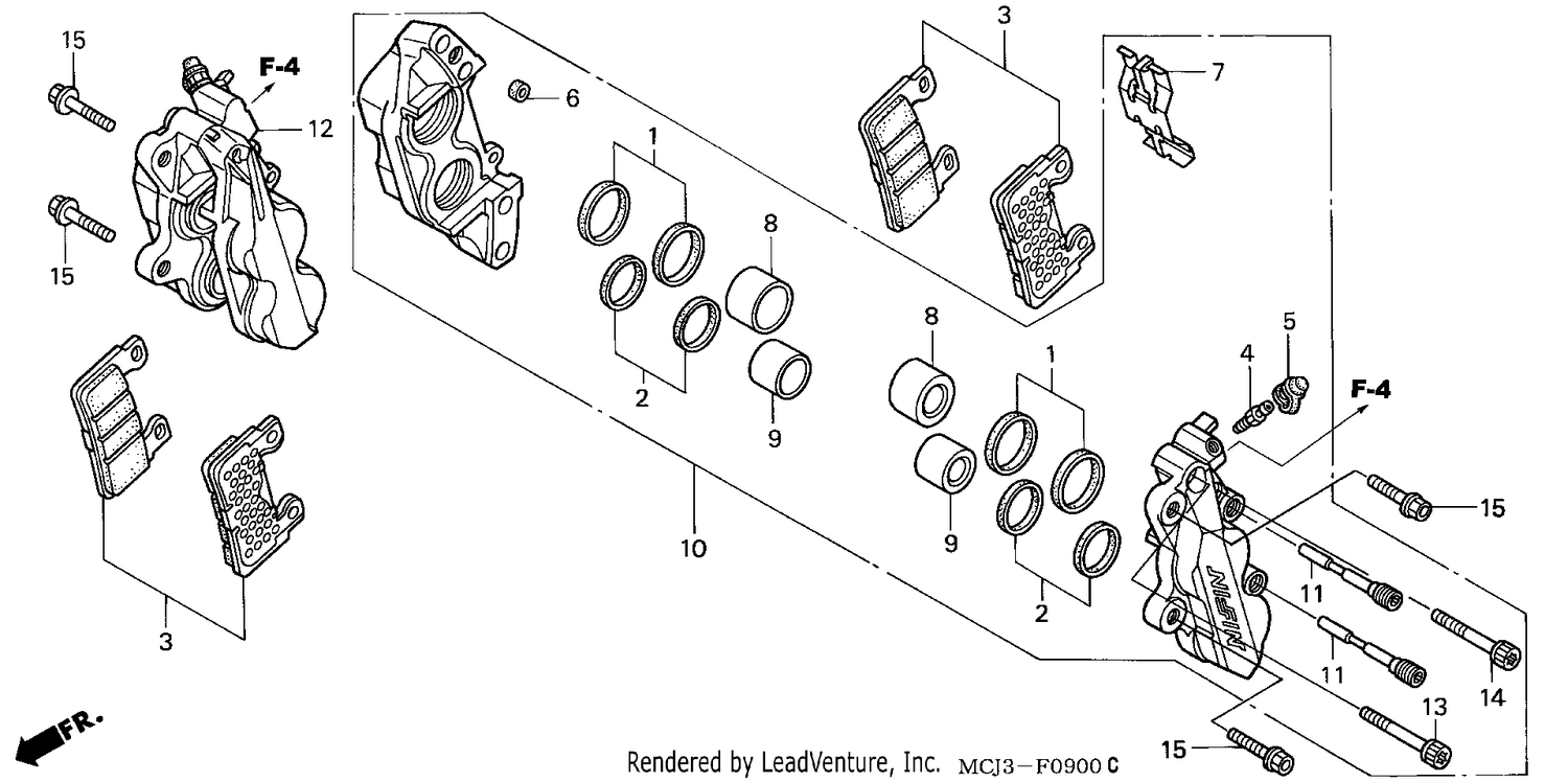 FRONT BRAKE CALIPER