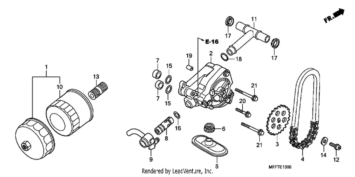  OIL FILTER/OIL PUMP