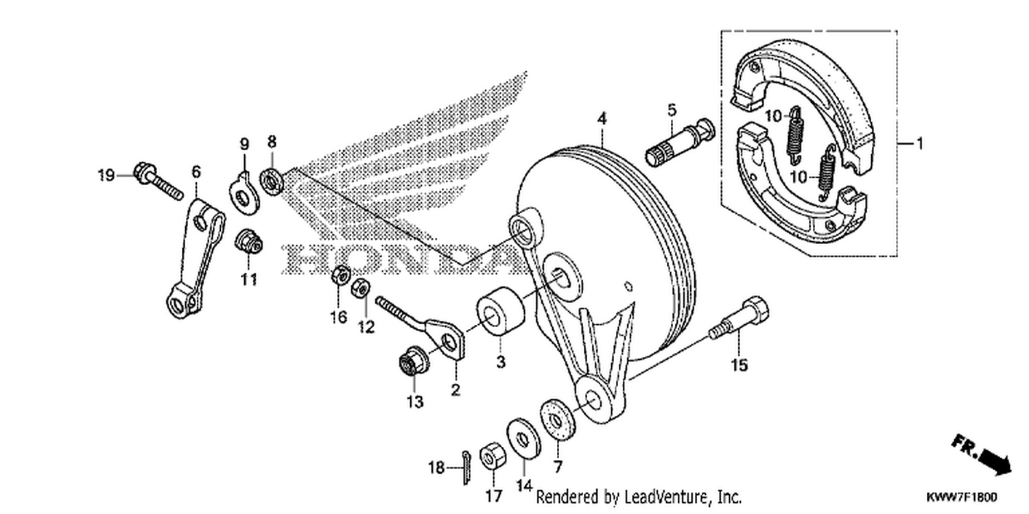  REAR BRAKE PANEL