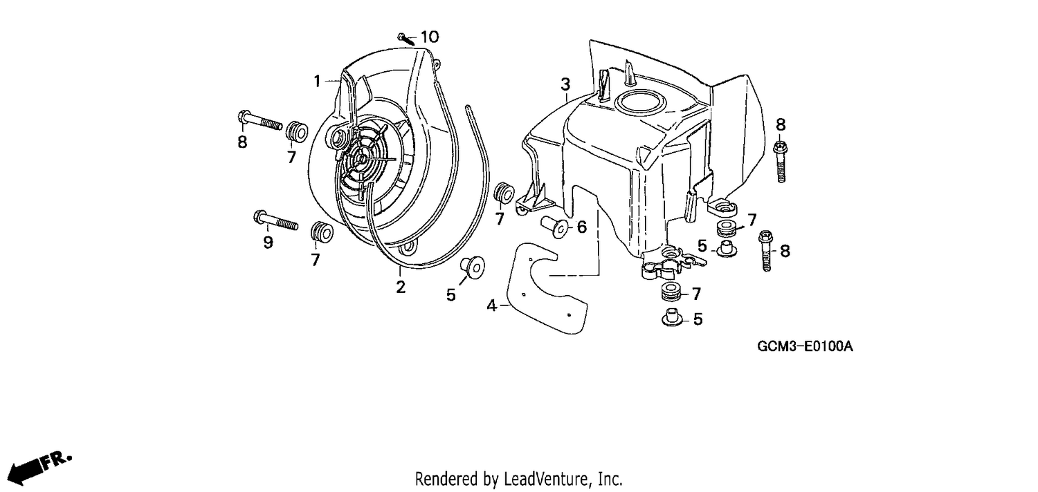 FAN COVER/SHROUD
