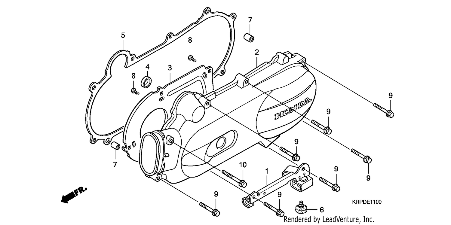LEFT CRANKCASE COVER