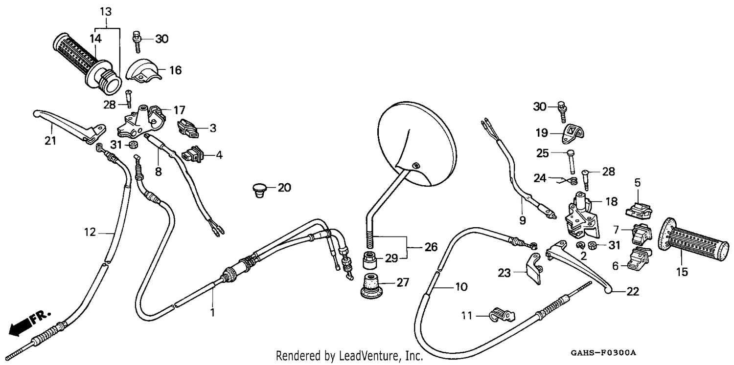 HANDLE LEVER/SWITCH/ CABLE