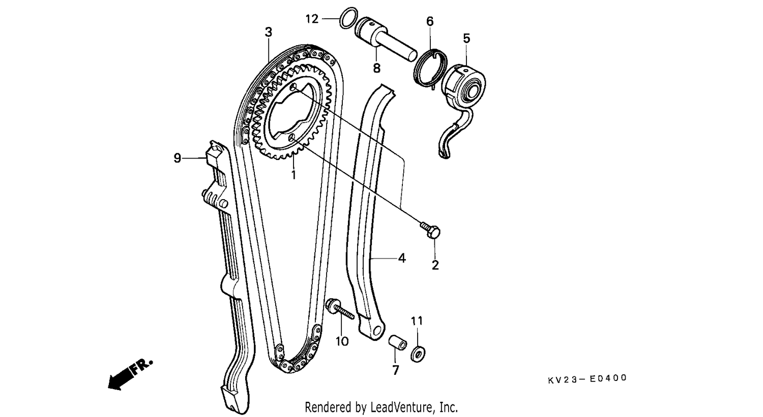 CAM CHAIN/TENSIONER