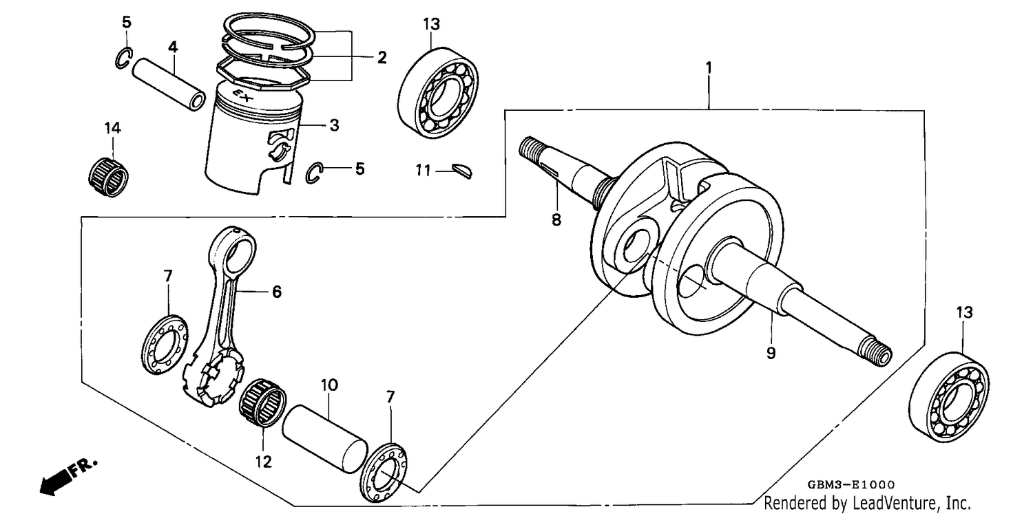 CRANKSHAFT/PISTON