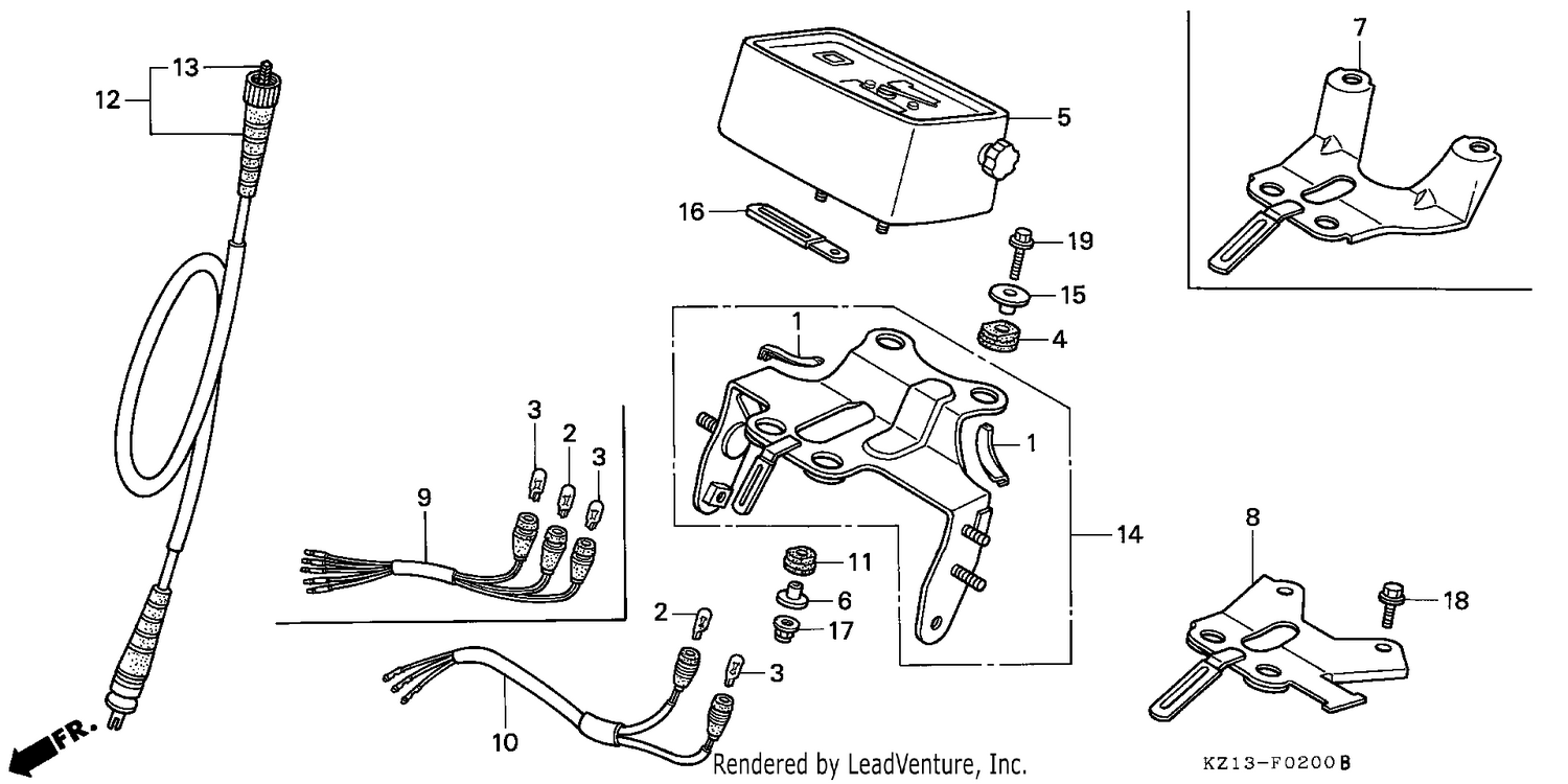 SPEEDOMETER (B/DK/ED/U)