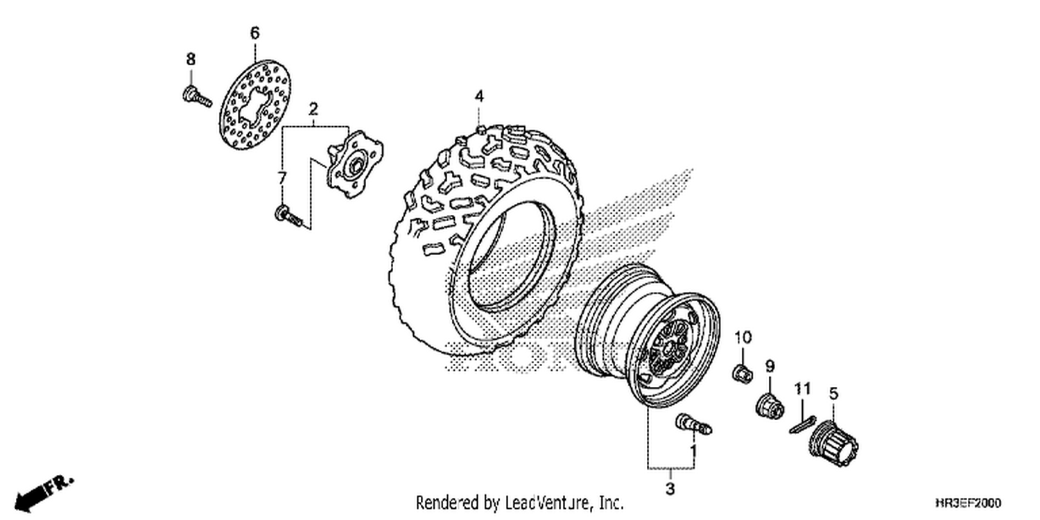  FRONT WHEEL