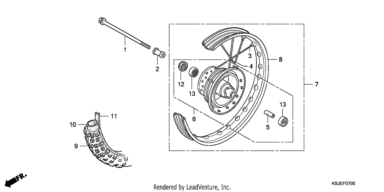 FRONT WHEEL