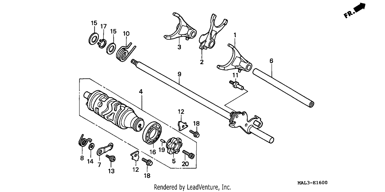 GEARSHIFT DRUM