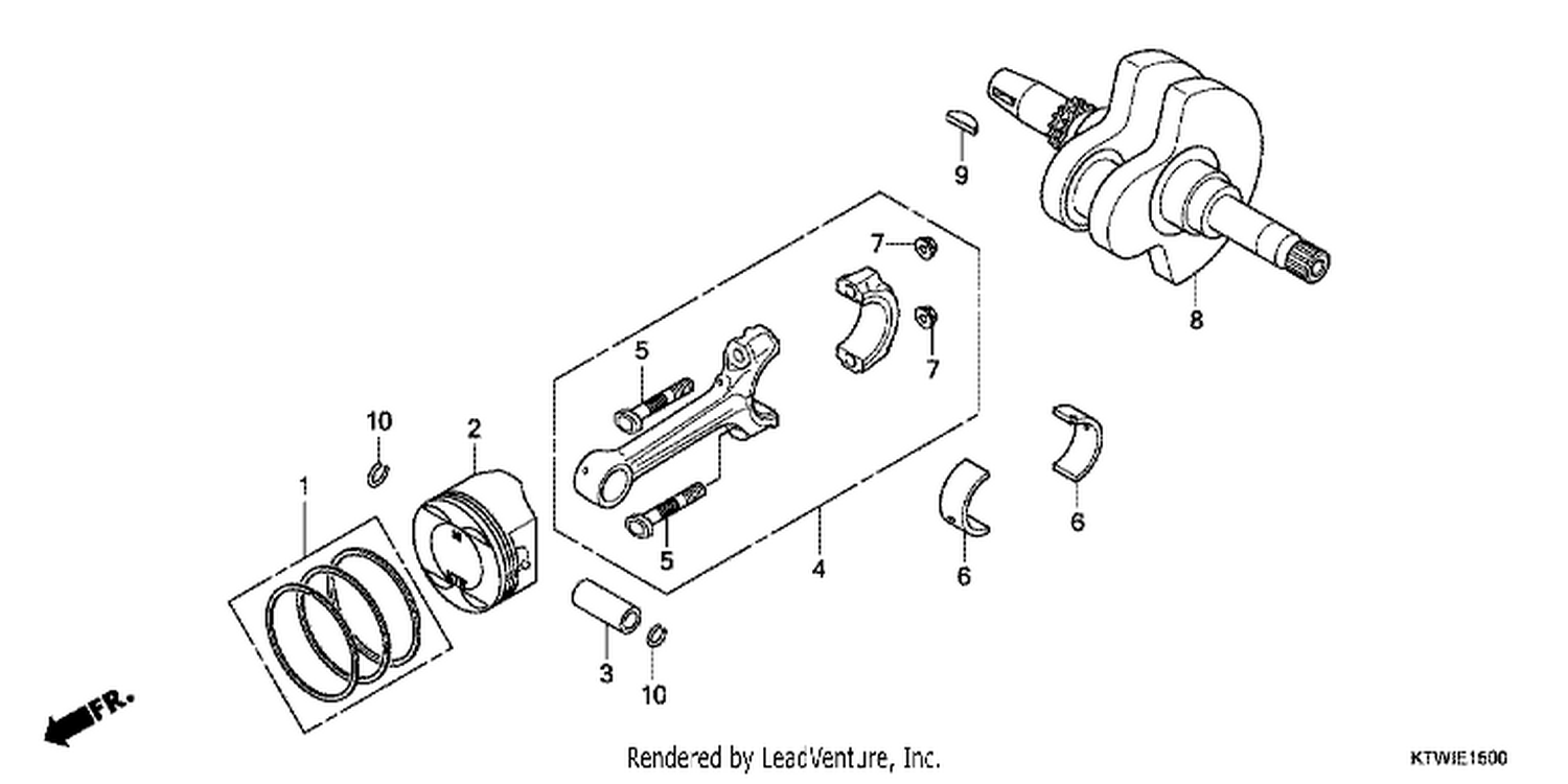  CRANKSHAFT/PISTON