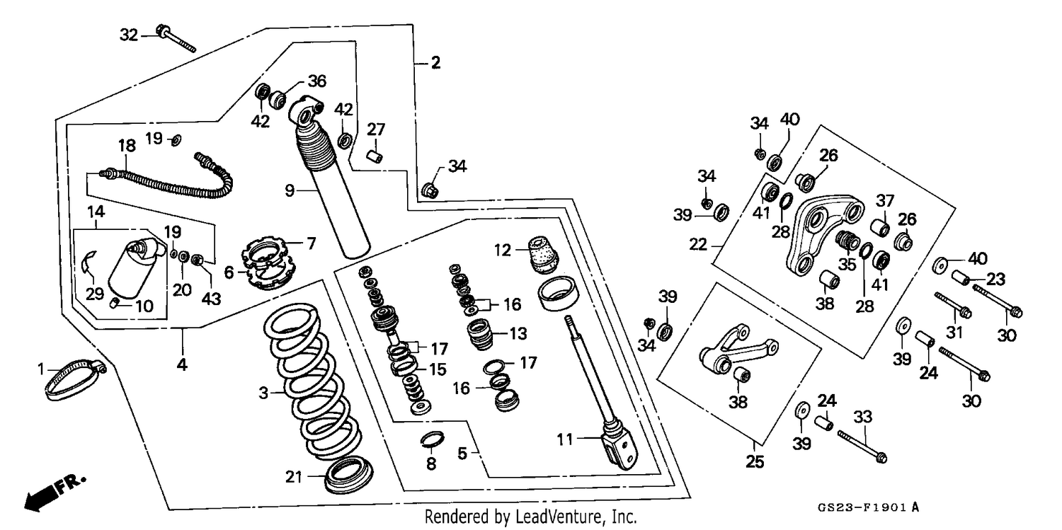 REAR CUSHION (CR80RN/RP/RR)