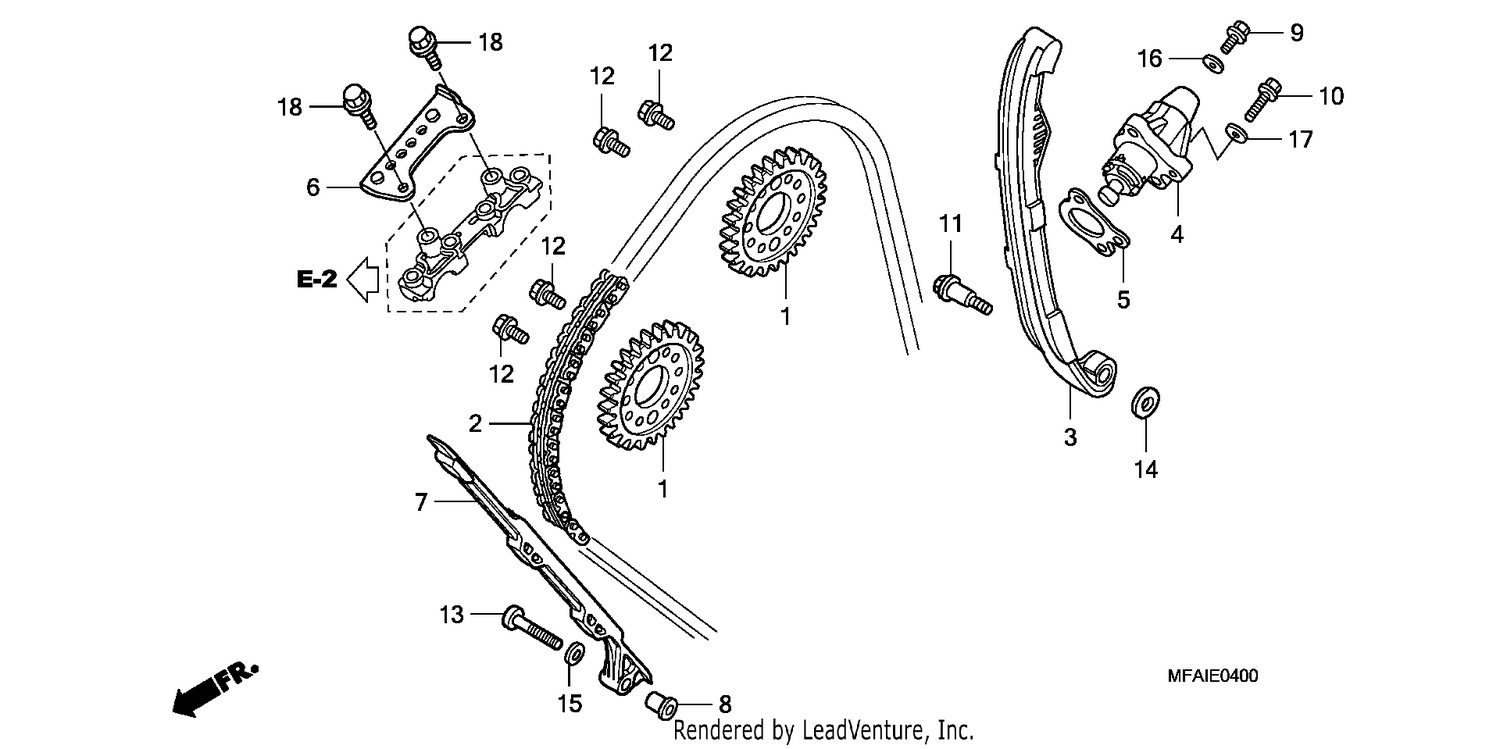 CAM CHAIN/TENSIONER