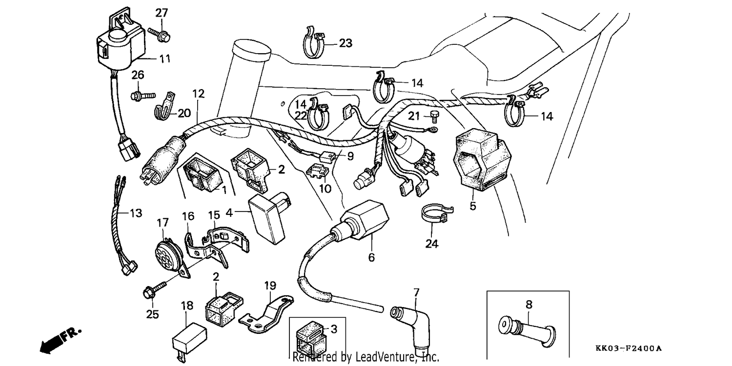 WIRE HARNESS/C.D.I. UNIT/ IGNITION COIL