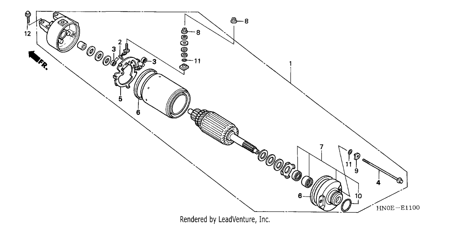 STARTING MOTOR