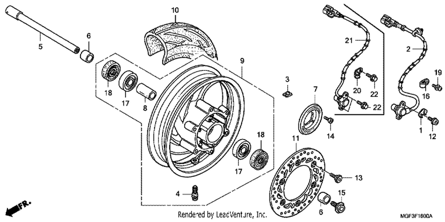 FRONT WHEEL