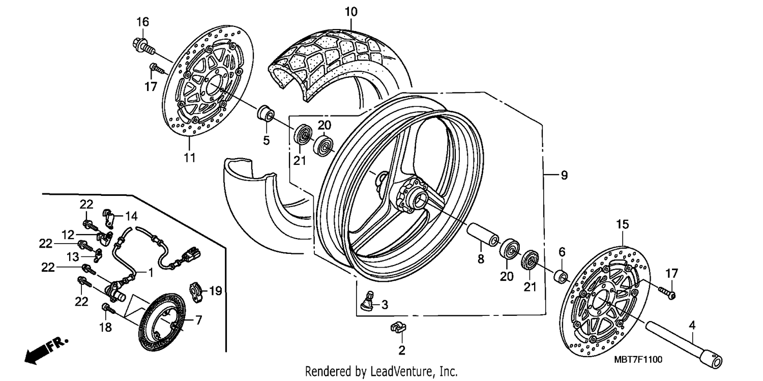 FRONT WHEEL