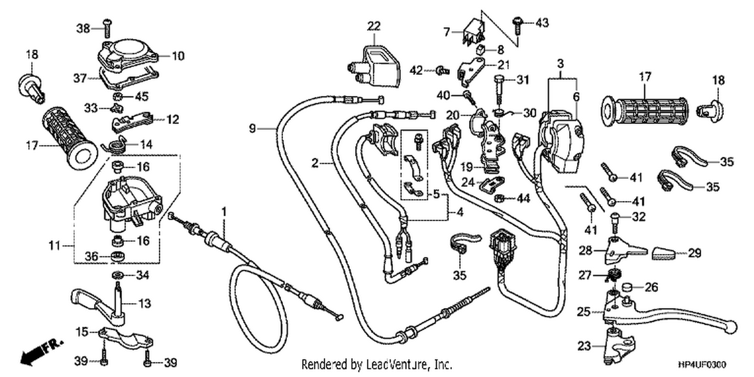  HANDLE LEVER/ SWI TCH/ CABLE