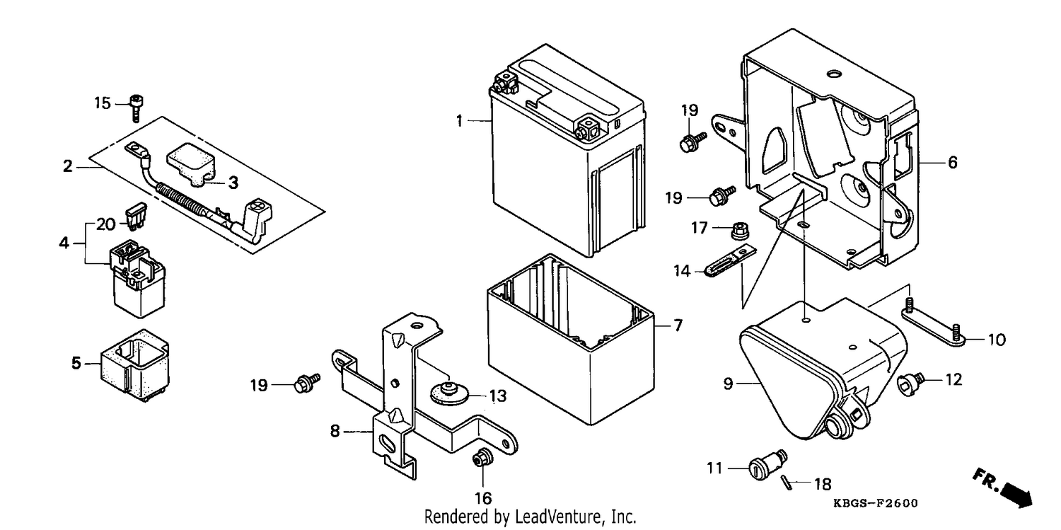 BATTERY/BATTERY BOX