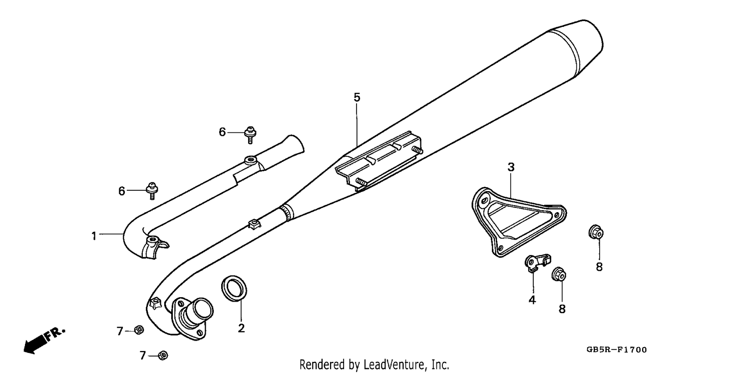 EXHAUST MUFFLER
