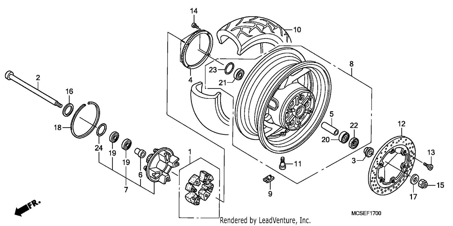 REAR WHEEL