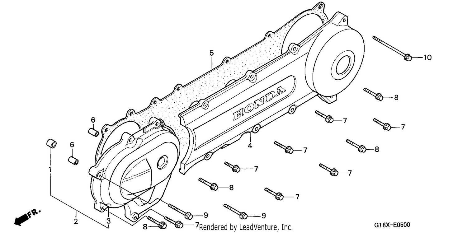 LEFT SIDE COVER