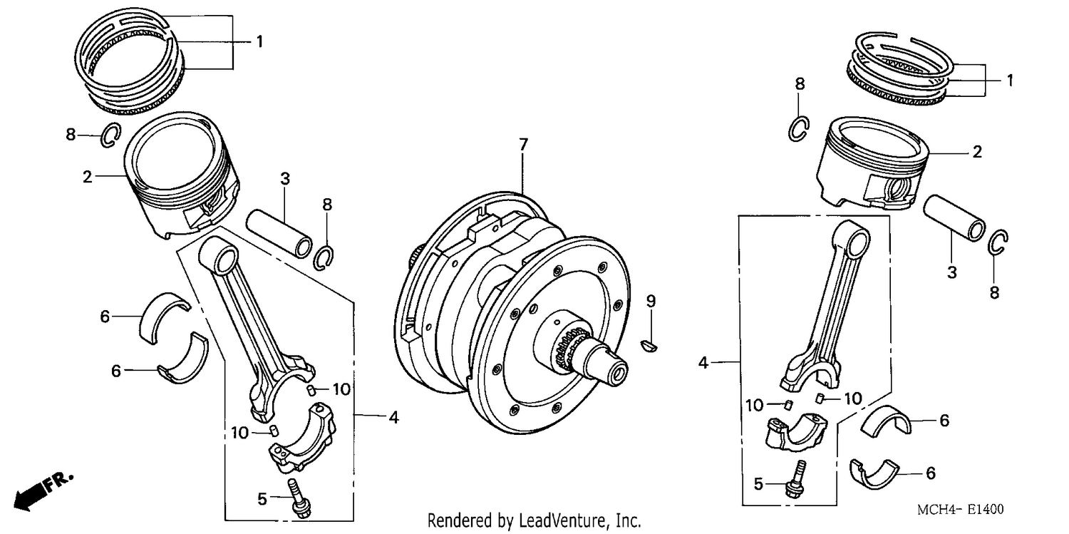 CRANKSHAFT/PISTON