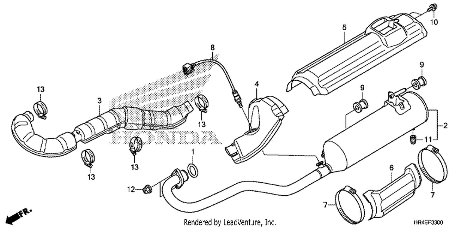  EXHAUST MUFFLER