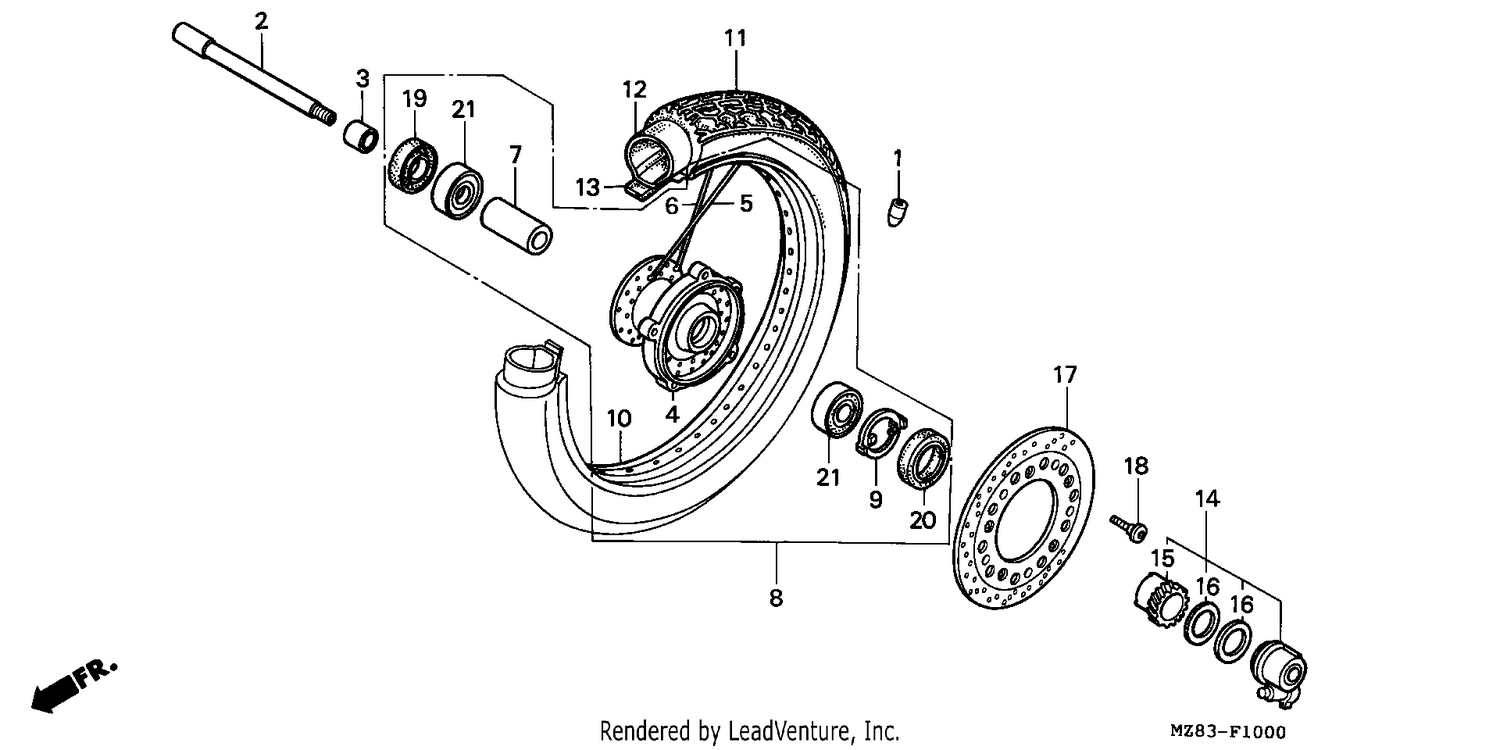 FRONT WHEEL