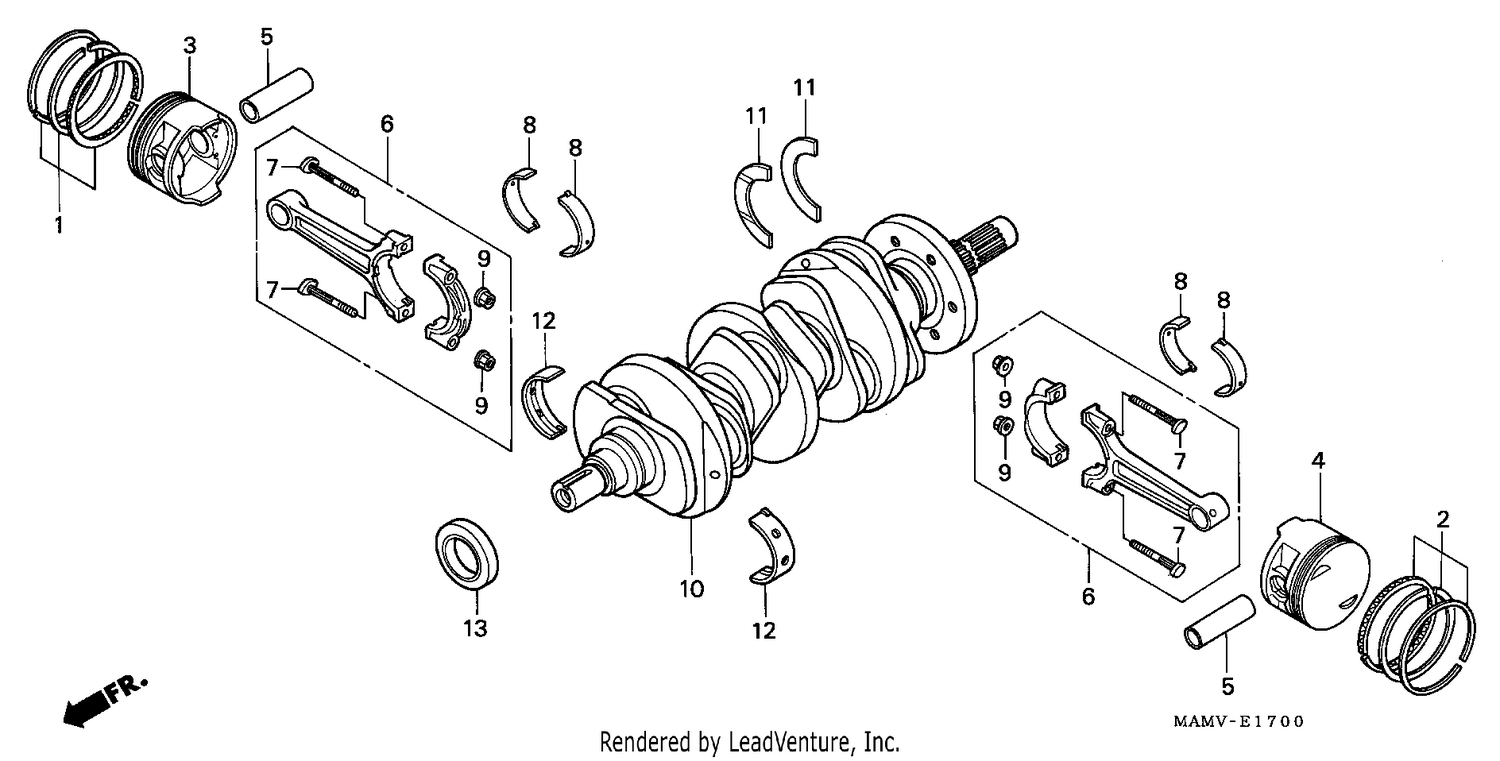 CRANKSHAFT/PISTON