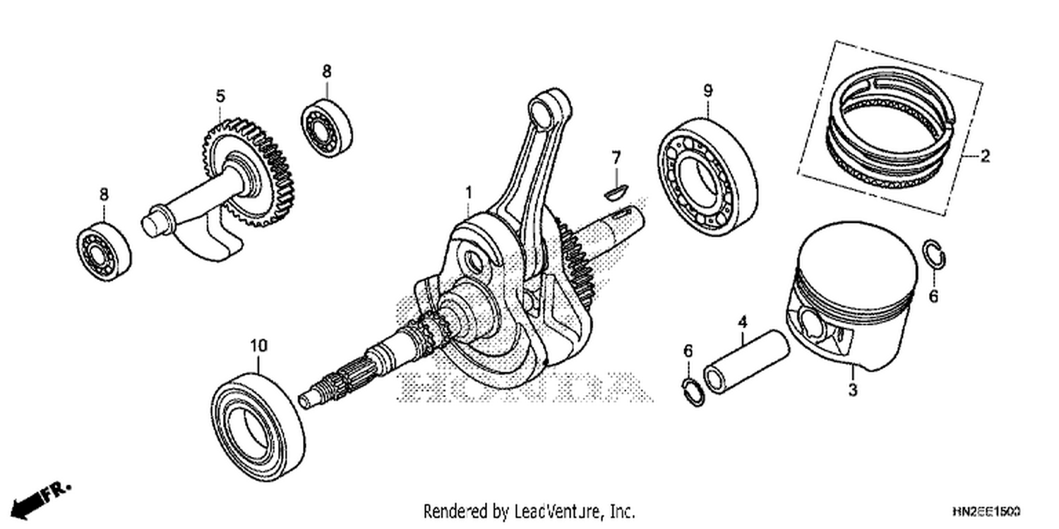  CRANKSHAFT/ PI STON
