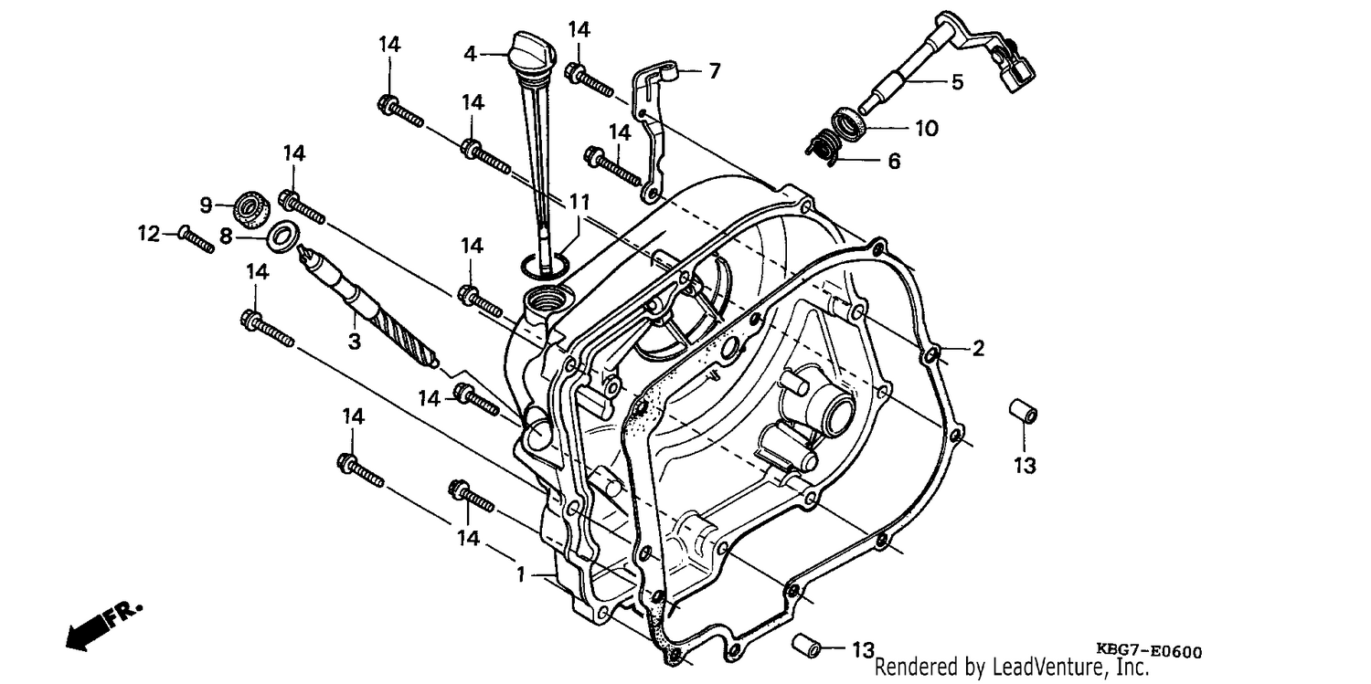 RIGHT CRANKCASE COVER