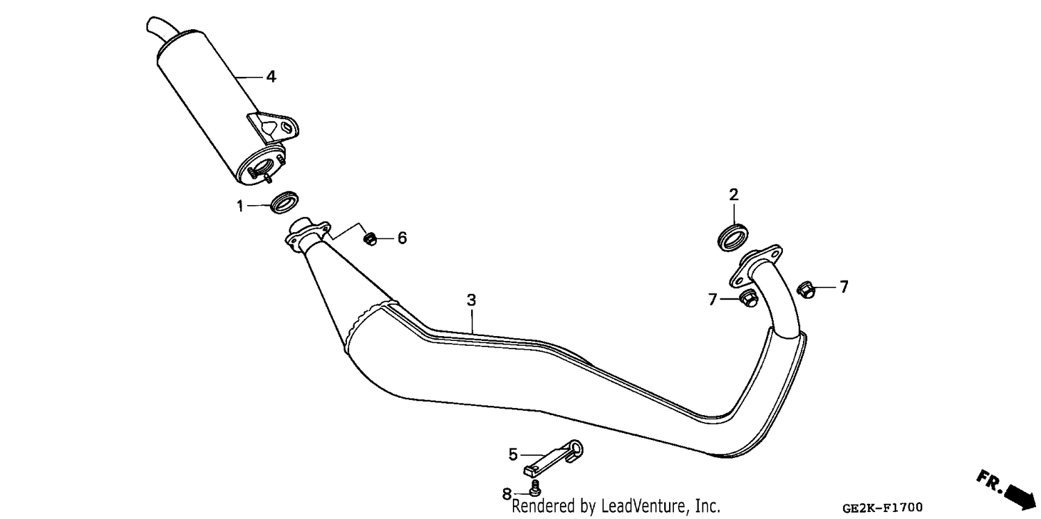 EXHAUST MUFFLER