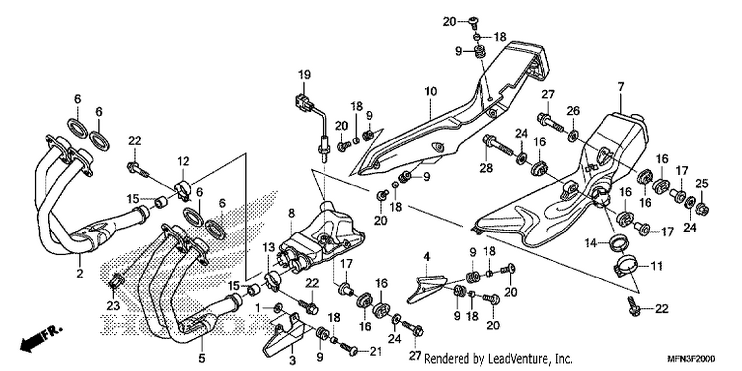  EXHAUST MUFFLER