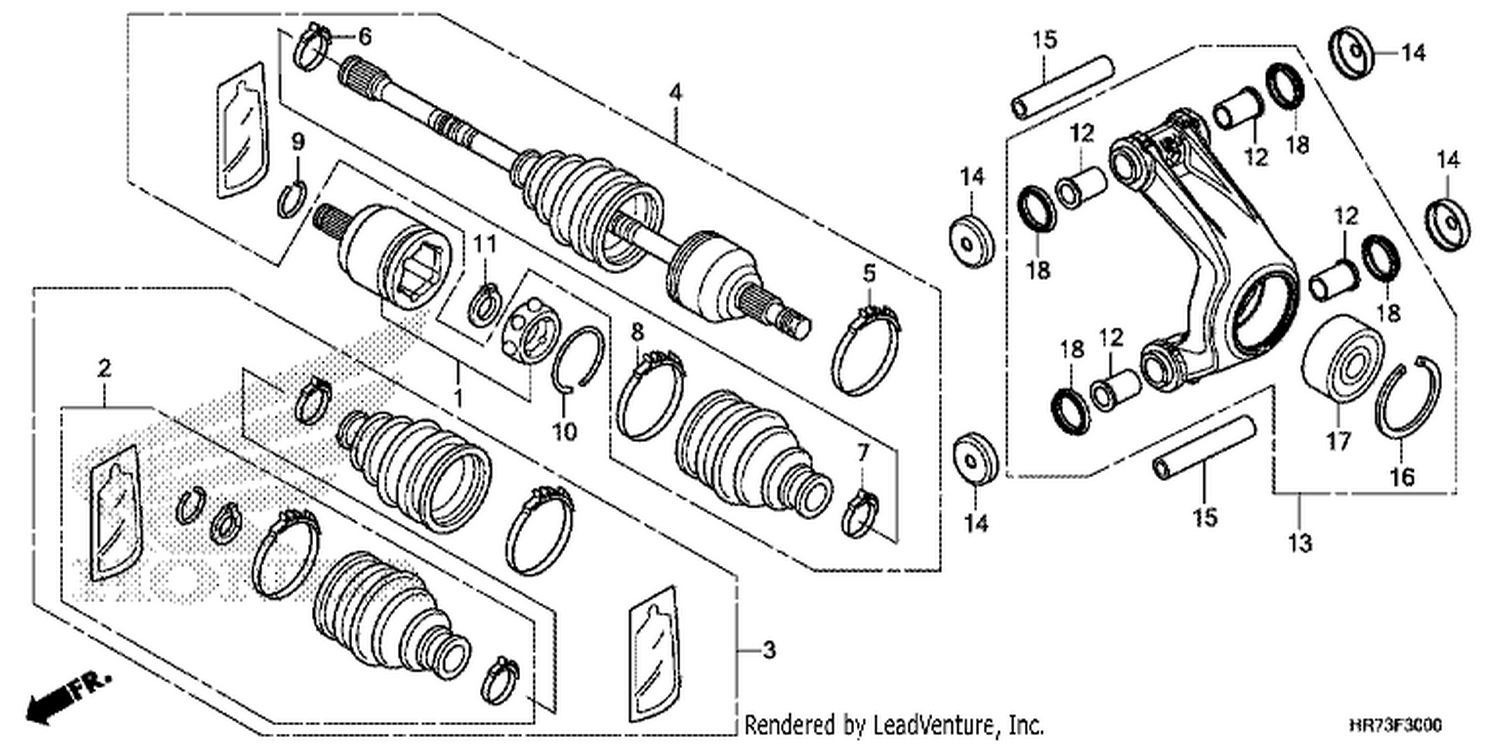 REAR KNUCKLE/REAR DRIVESHAFT