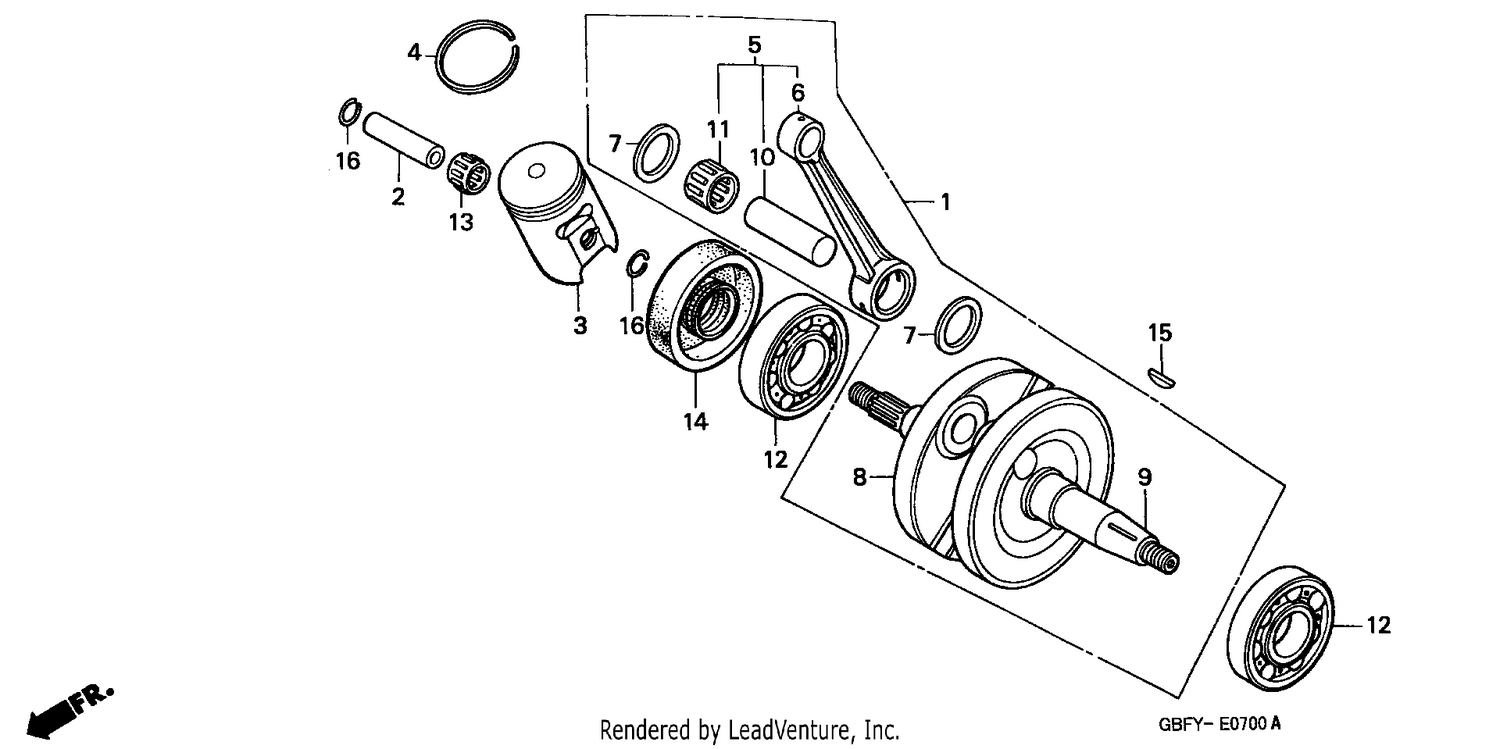 CRANKSHAFT/PISTON