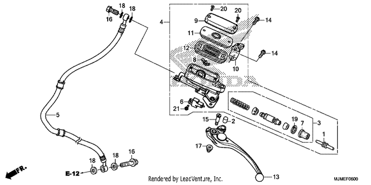  CLUTCH MASTER CYLINDER