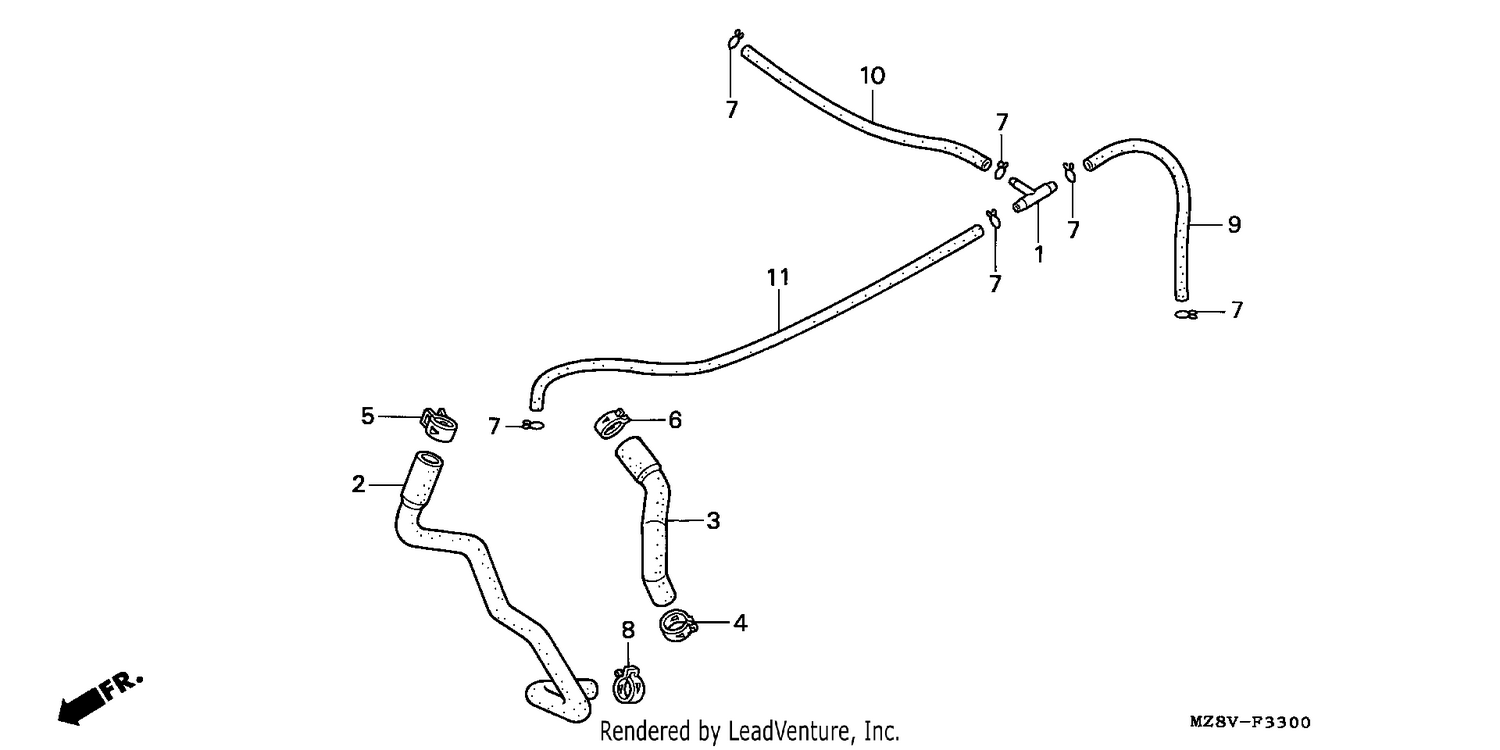 AIR SUCTION VALVE PIPE