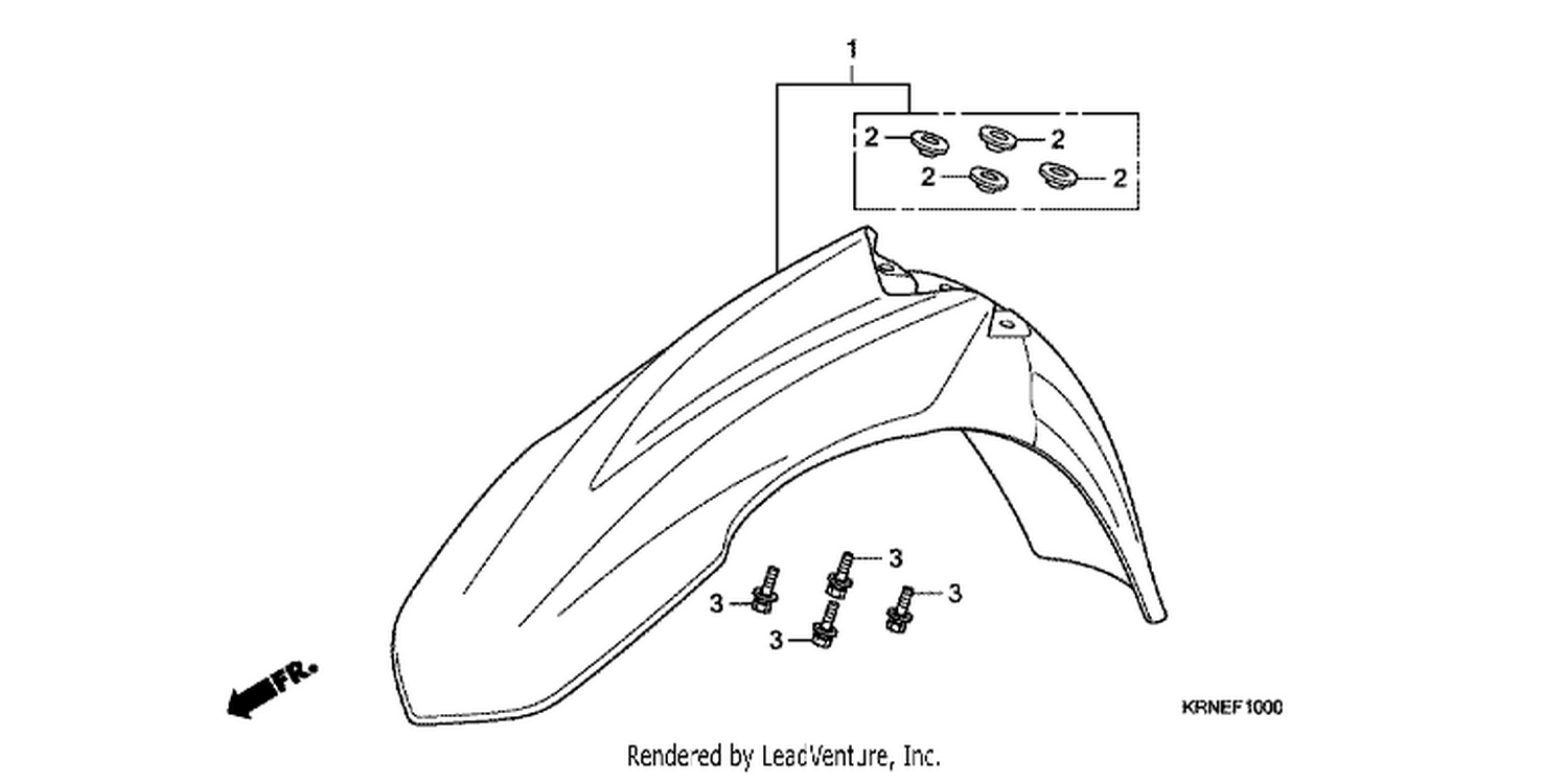  FRONT FENDER