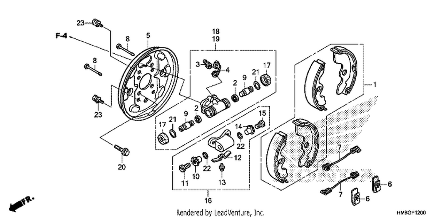  FRONT BRAKE PANEL