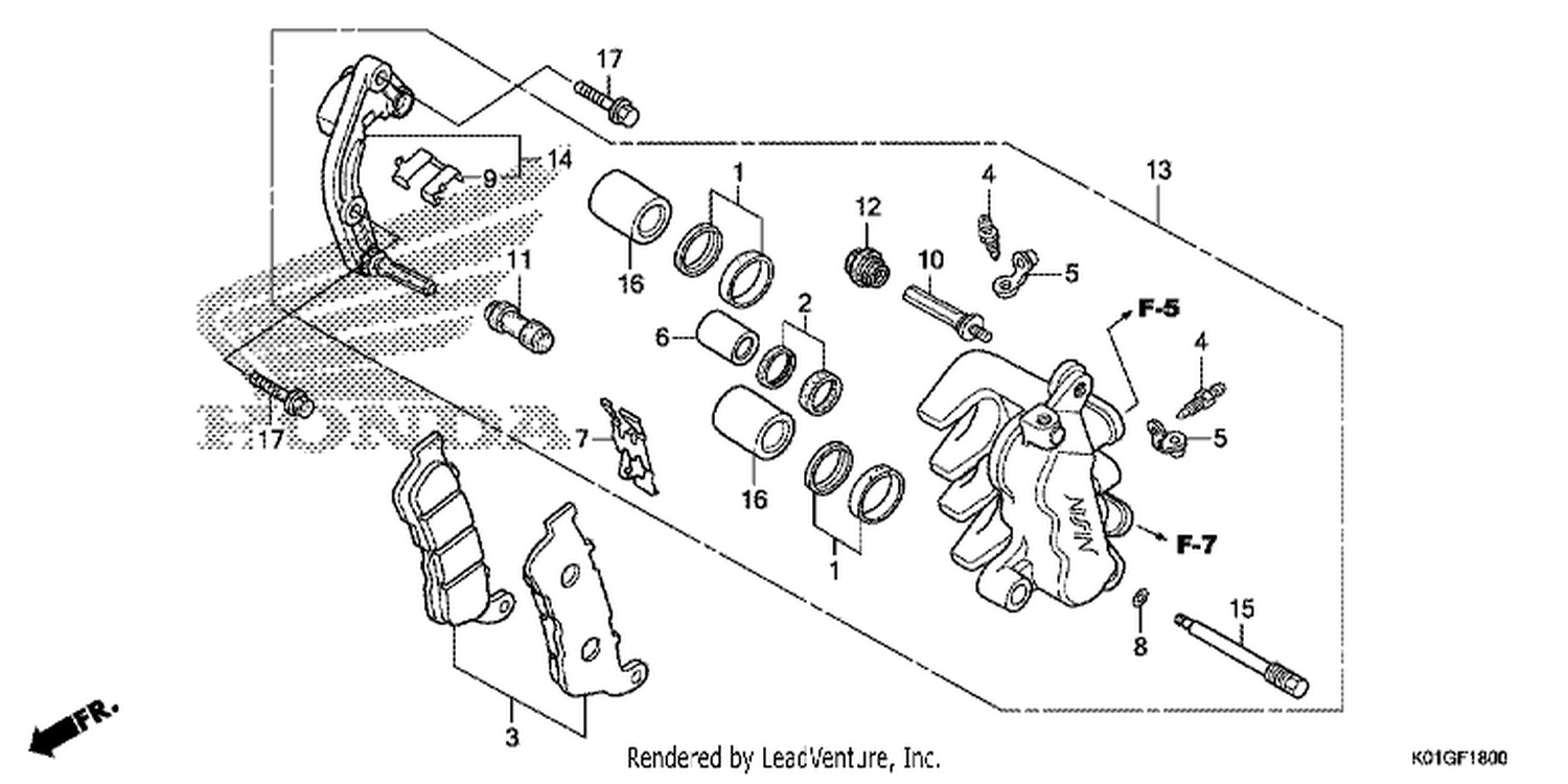  FRONT BRAKE CALIPER