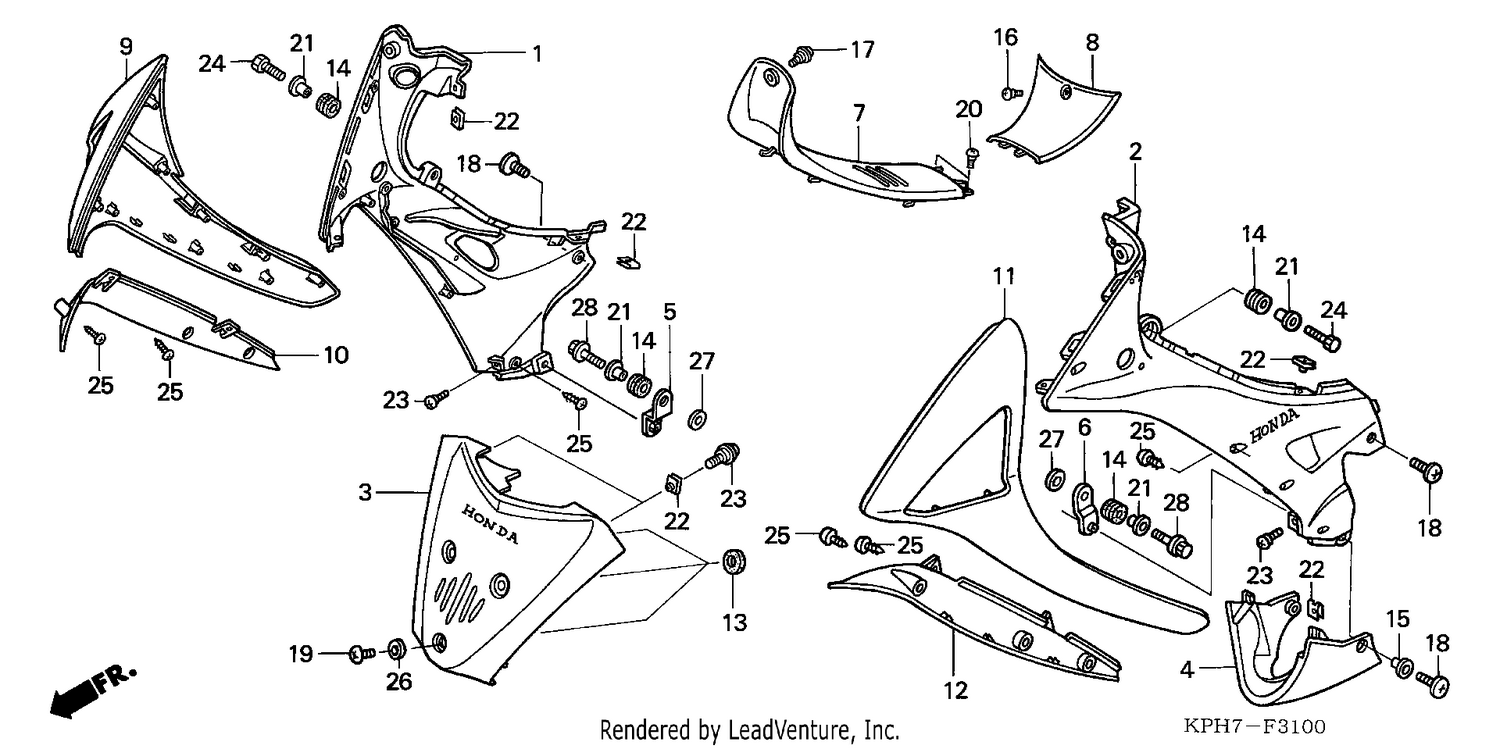 MAIN PIPE COVER/ LEG SHIELD (1)