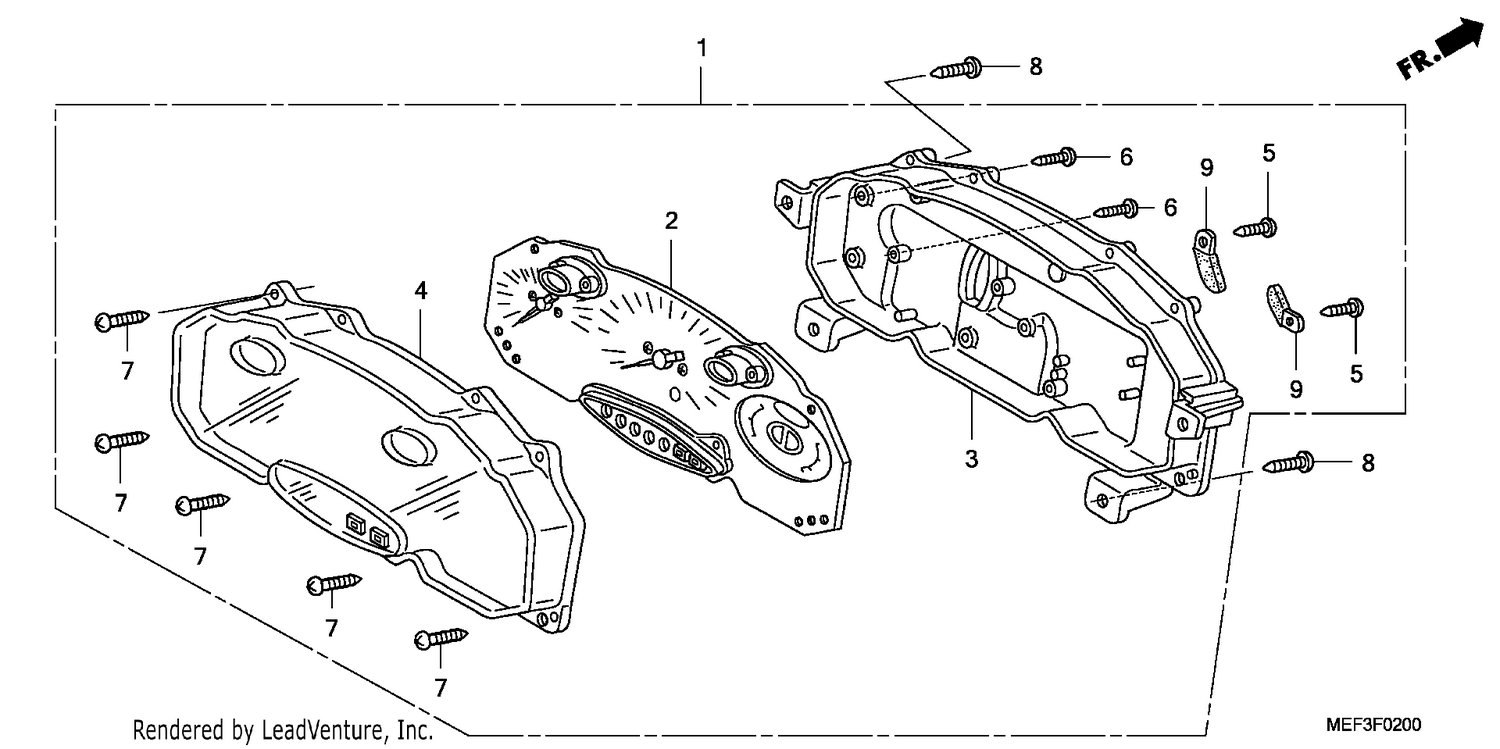 SPEEDOMETER (FJS400D8)