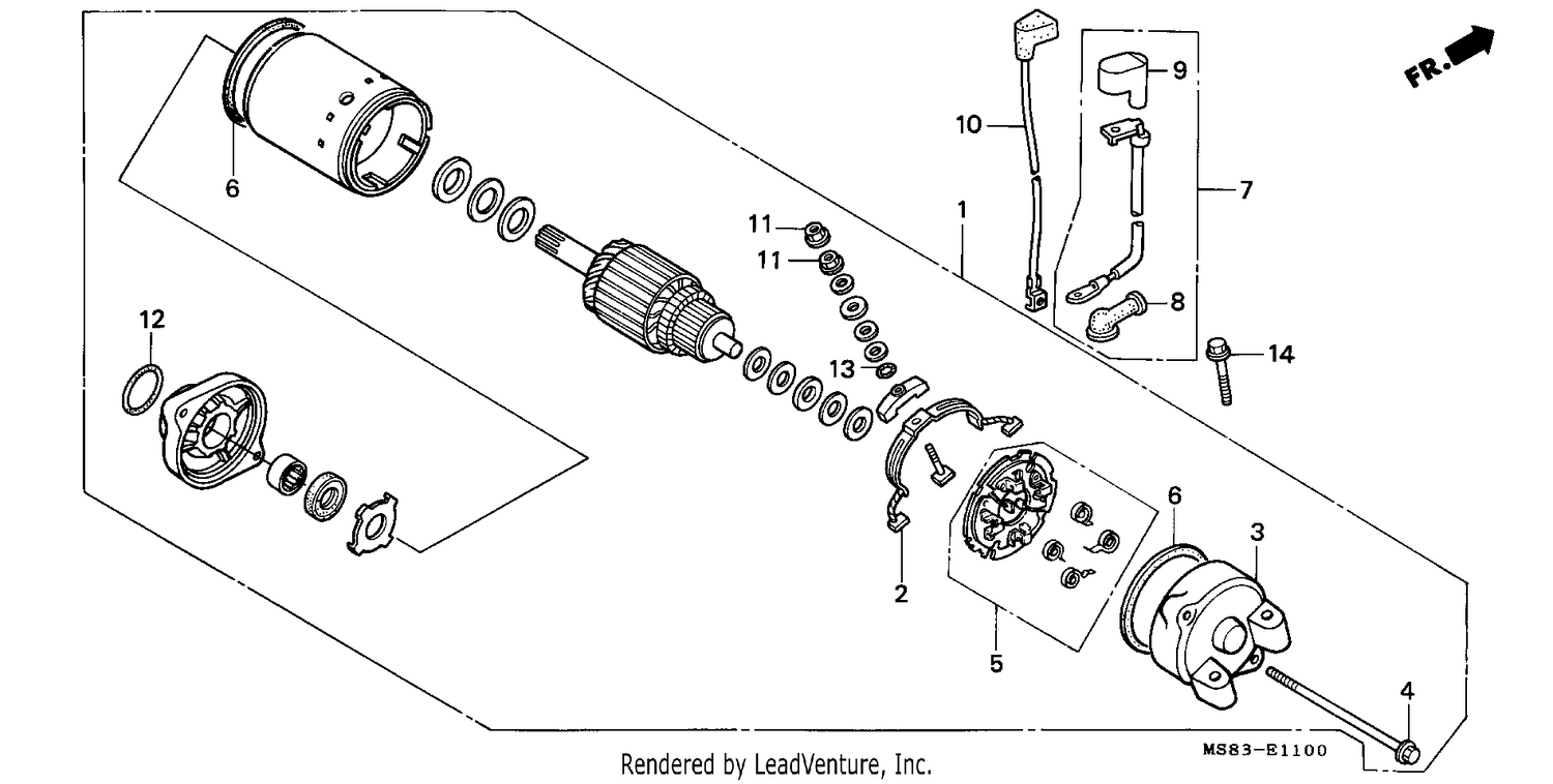 STARTING MOTOR