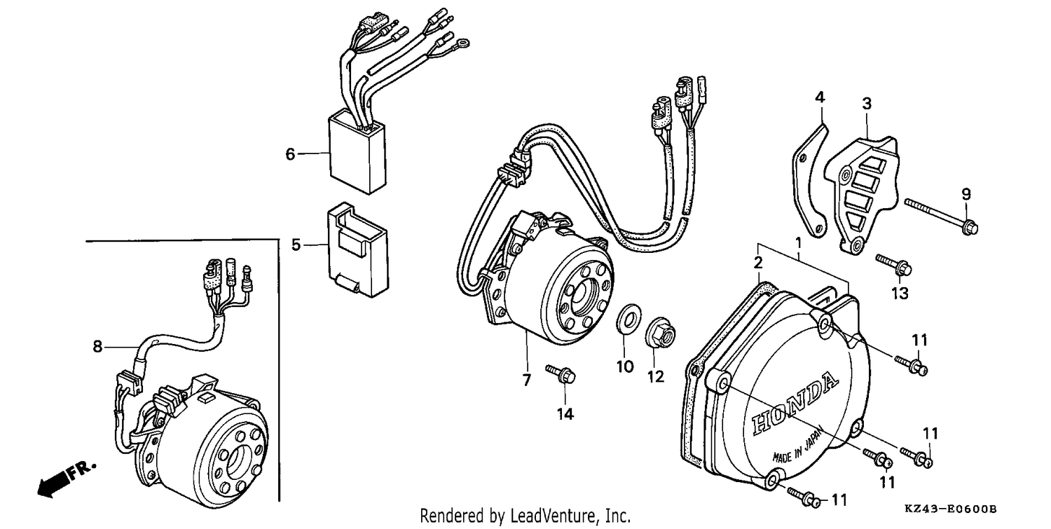 LEFT CRANKCASE COVER