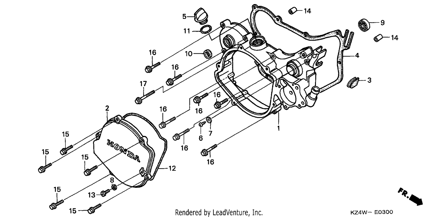 RIGHT CRANKCASE COVER