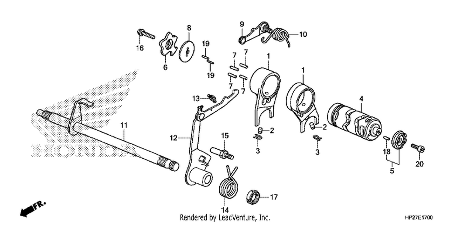  GEARSHIFT DRUM