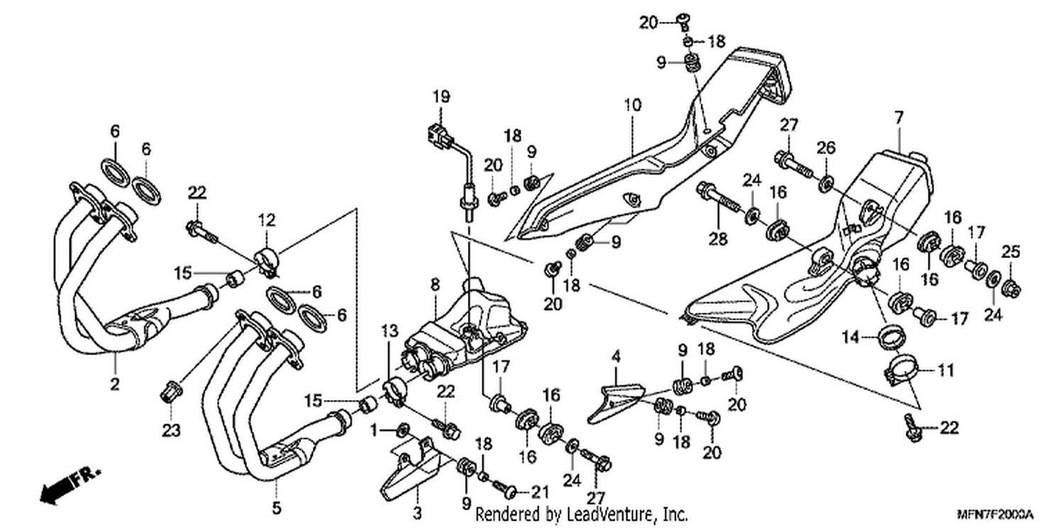  EXHAUST MUFFLER